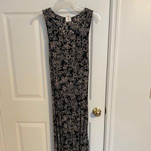 Long batik print sundress